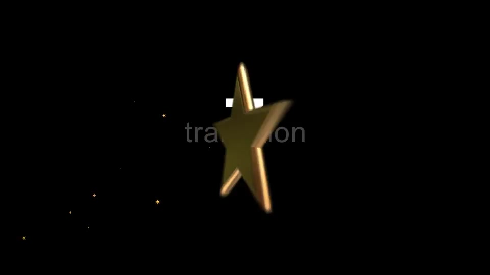 Gold Star Transitions Pack - Download Videohive 7709868