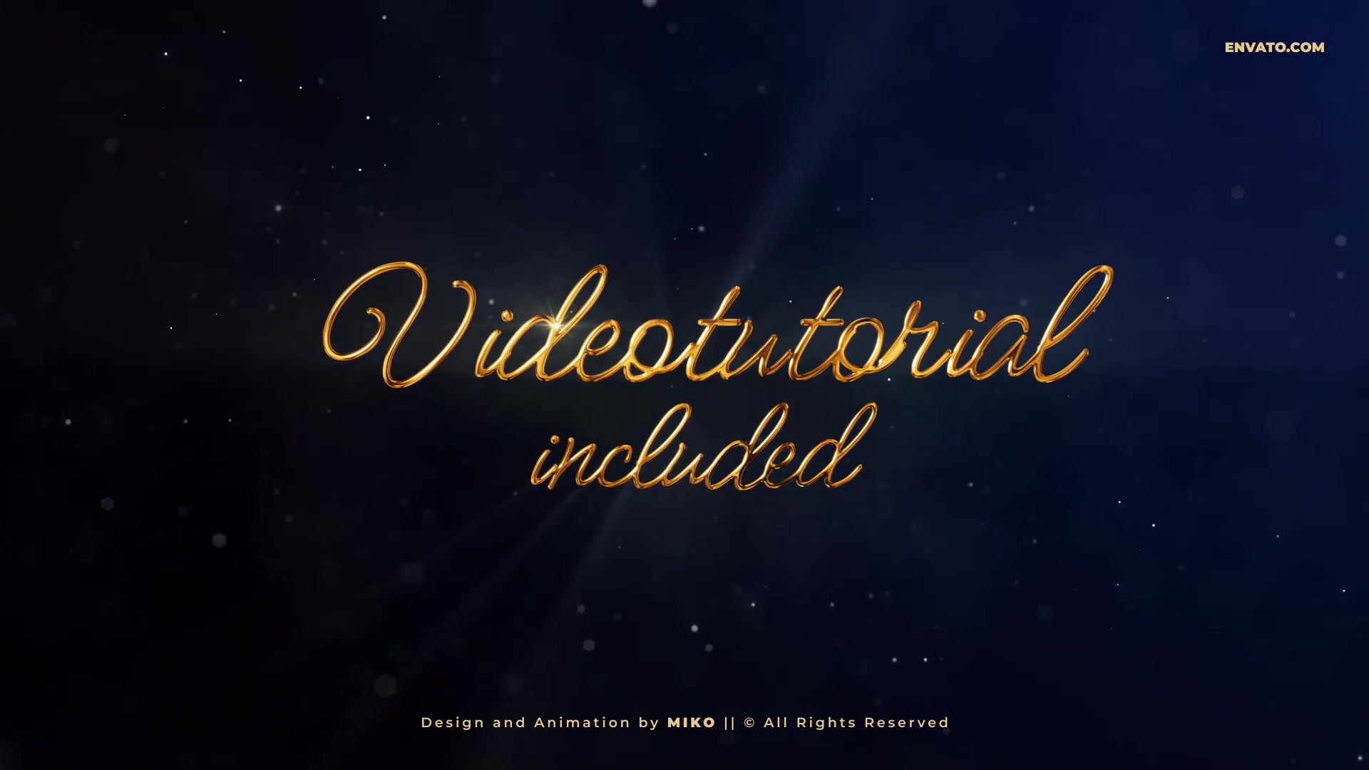 Gold Titles 4K Videohive 36270232 After Effects Image 5