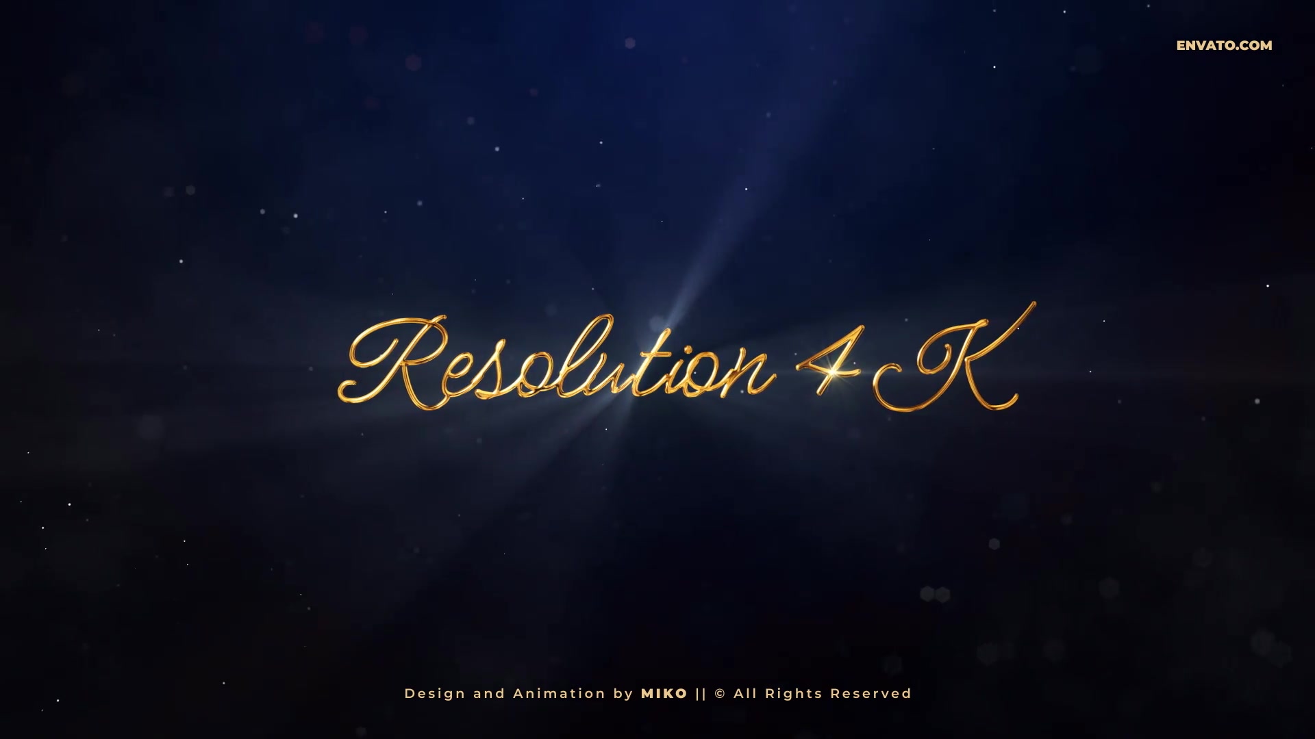 Gold Titles 4K Videohive 36270232 After Effects Image 6