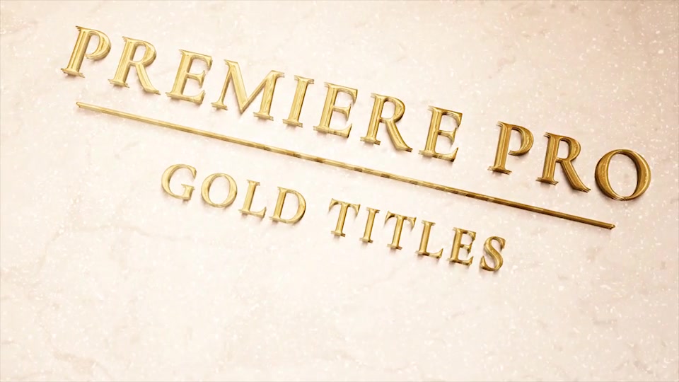 Gold Titles Kit Videohive 25267955 Premiere Pro Image 10