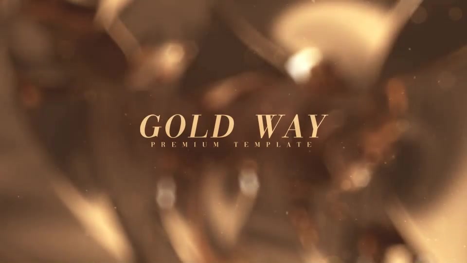 Gold Way Videohive 33907333 After Effects Image 6
