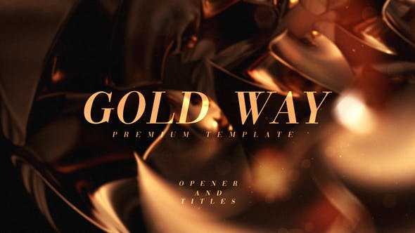 Gold Way - Videohive Download 33907333