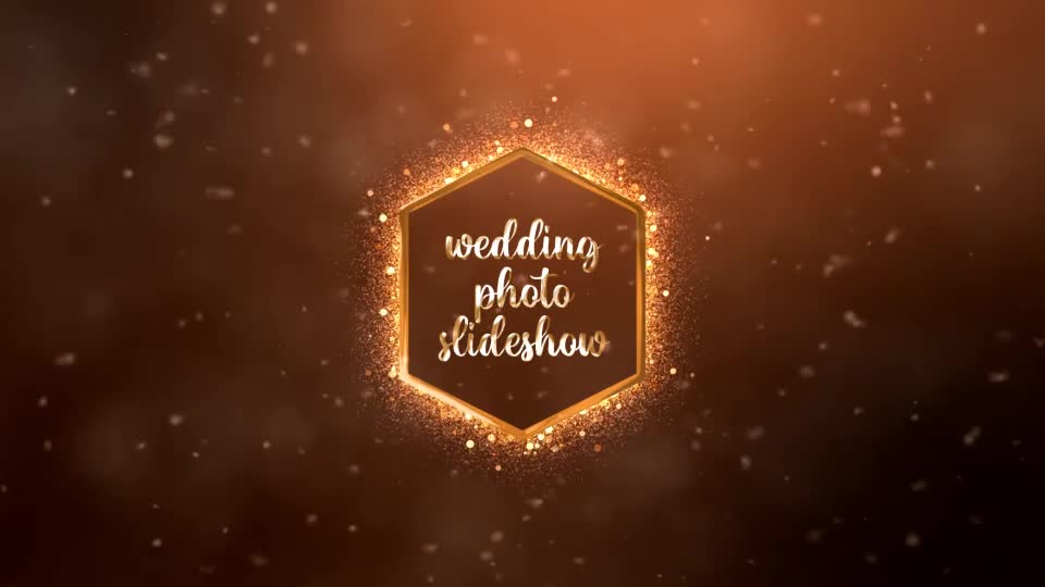 Gold Wedding Slideshow Videohive 28662612 After Effects Image 1