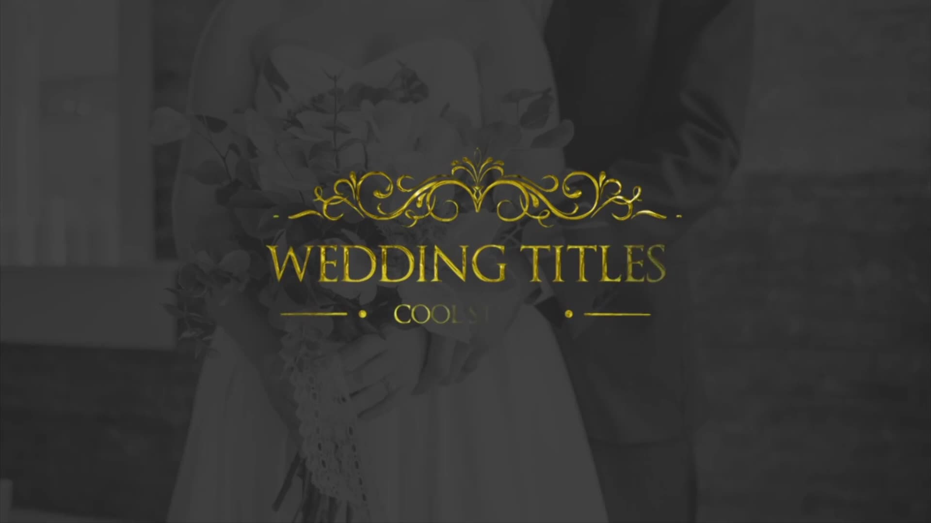 Gold Wedding Titles Videohive 30680853 Premiere Pro Image 2