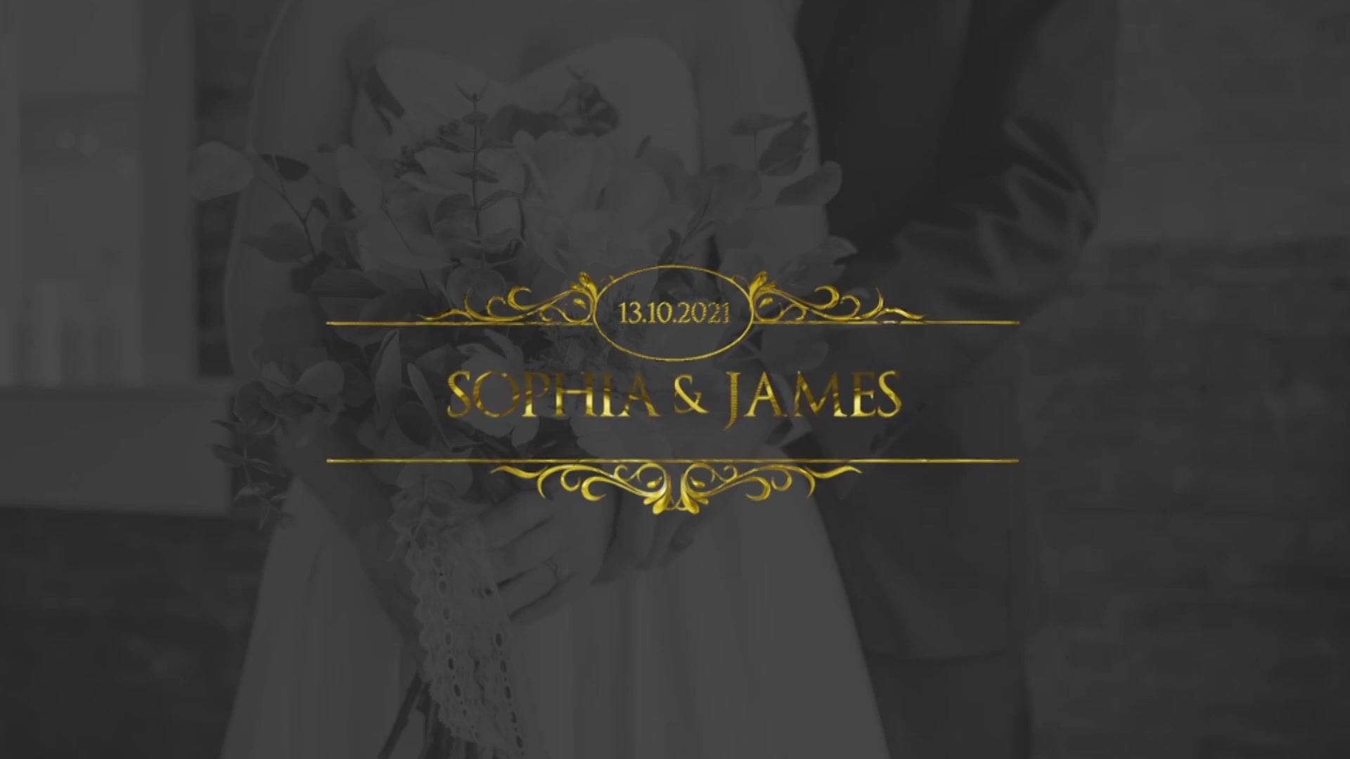 Gold Wedding Titles Videohive 33220882 Premiere Pro Image 7
