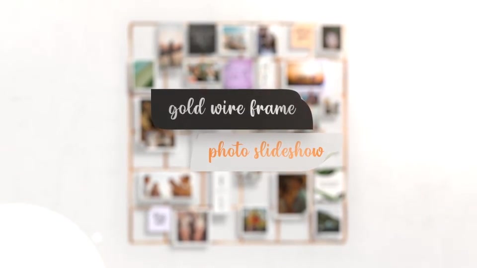 Gold Wire Photo Slideshow Videohive 31155456 After Effects Image 13