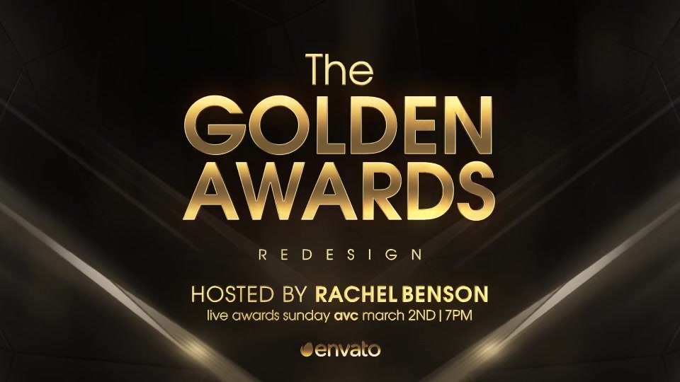 Golden Awards Opener Redesign Videohive 22325640 After Effects Image 9