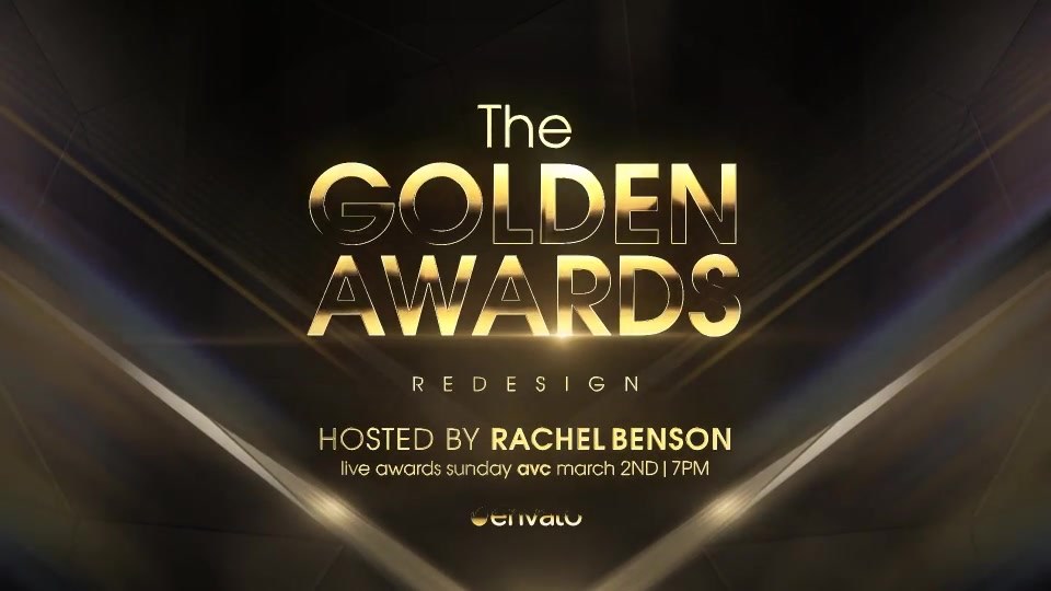 Golden Awards Opener Redesign - Download Videohive 19693175