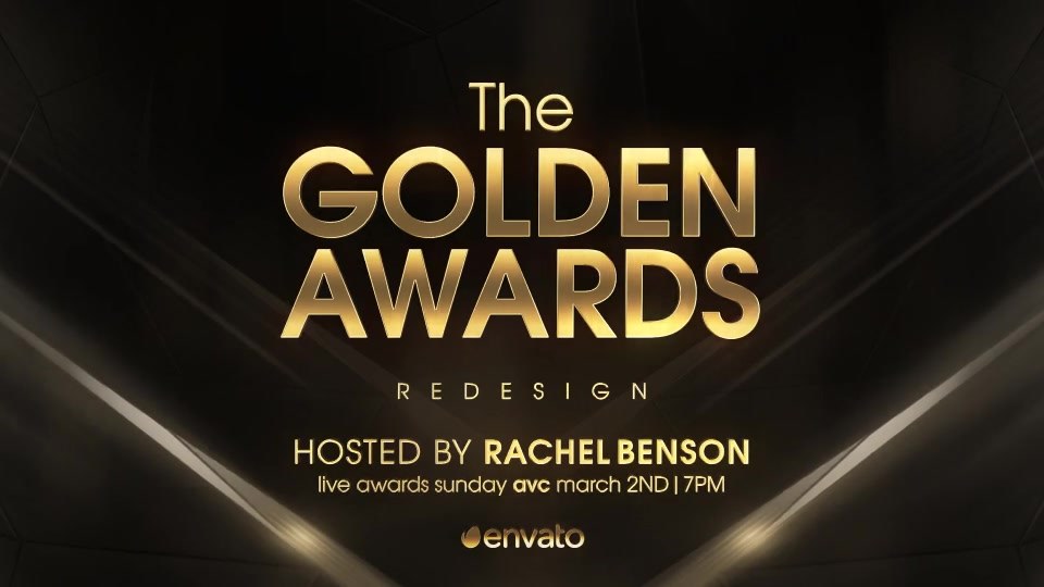 Golden Awards Opener Redesign - Download Videohive 19693175