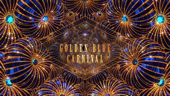 Golden Blue Carnival - Download Videohive 21432222