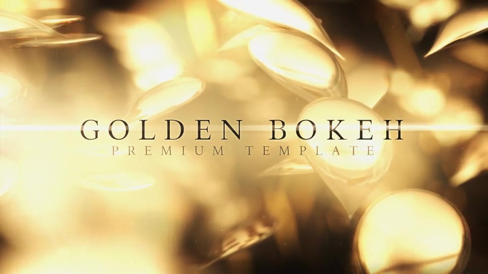 Golden Bokeh Videohive 25704268 After Effects Image 12