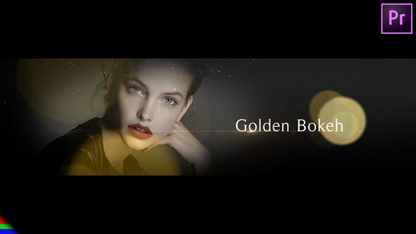 Golden Bokeh Premiere Pro | Mogrt - Videohive Download 32179872