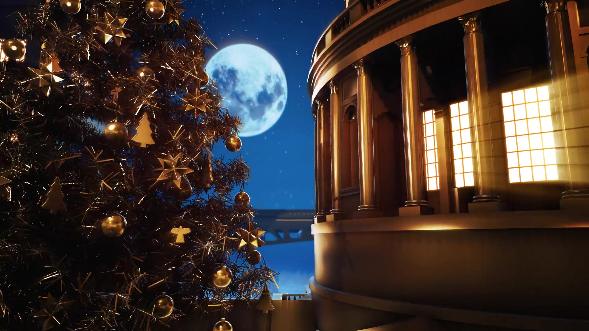 Golden Christmas In Vatican Videohive 23007518 After Effects Image 3