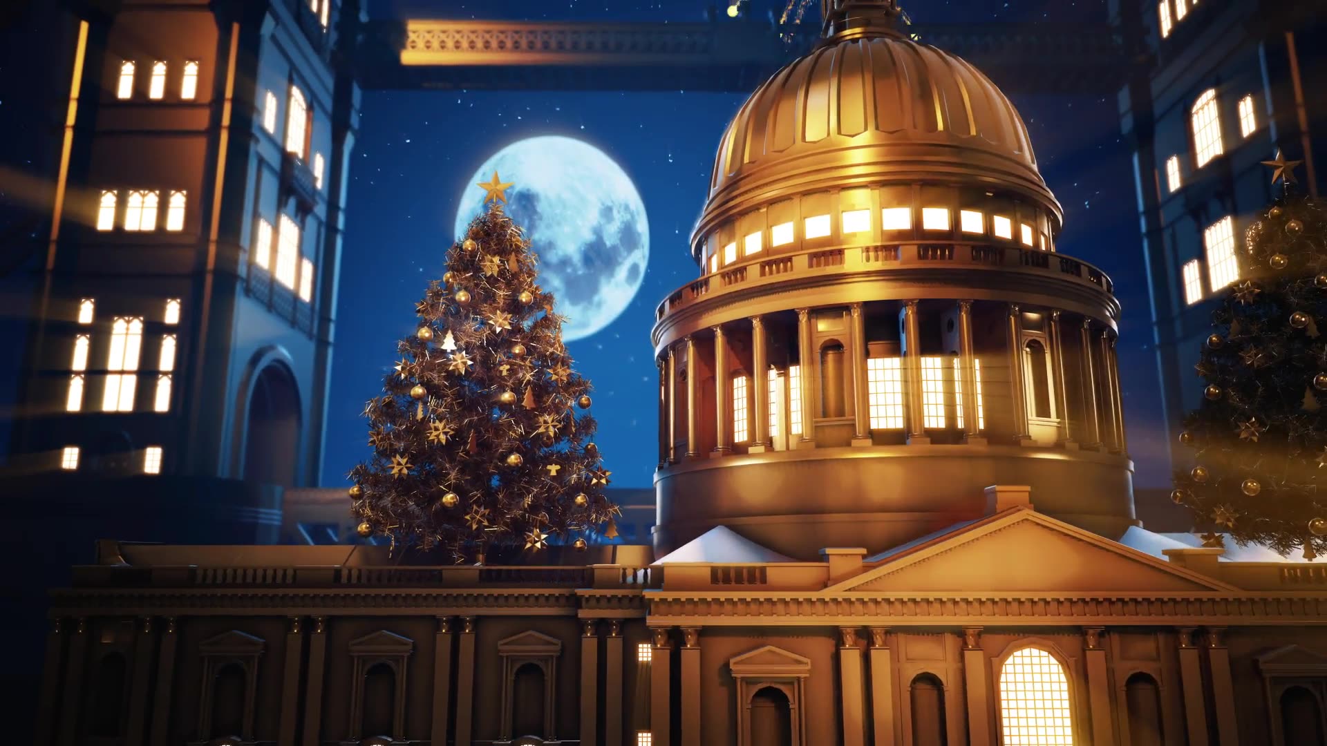 Golden Christmas In Vatican Videohive 23007518 After Effects Image 5