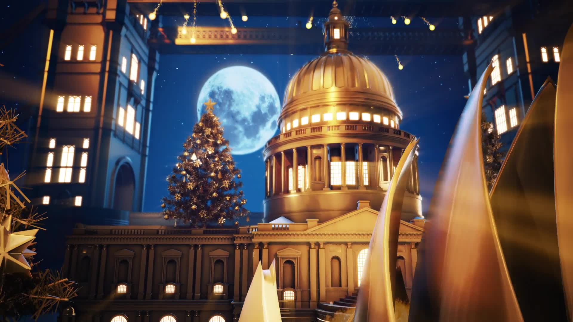 Golden Christmas In Vatican Videohive 23007518 After Effects Image 6