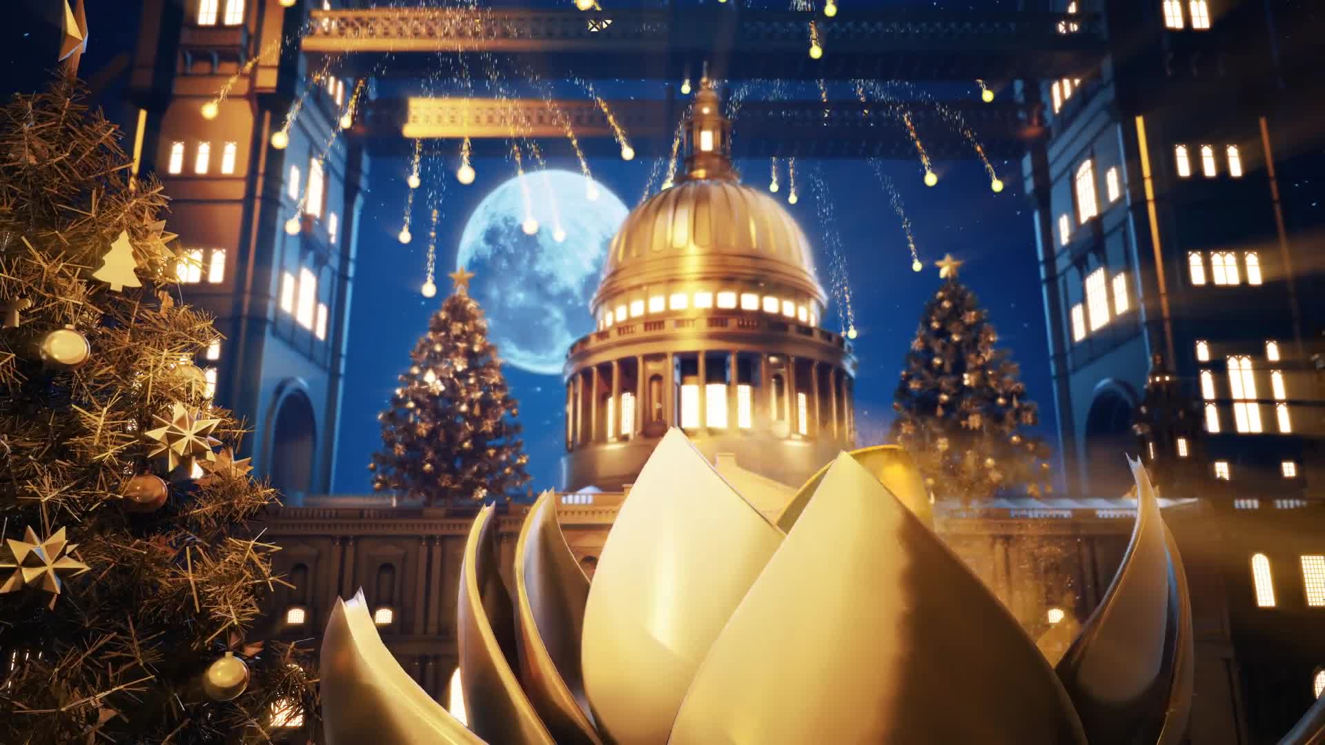 Golden Christmas In Vatican Videohive 23007518 After Effects Image 7