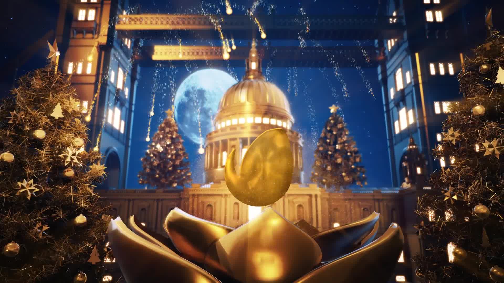 Golden Christmas In Vatican Videohive 23007518 After Effects Image 8