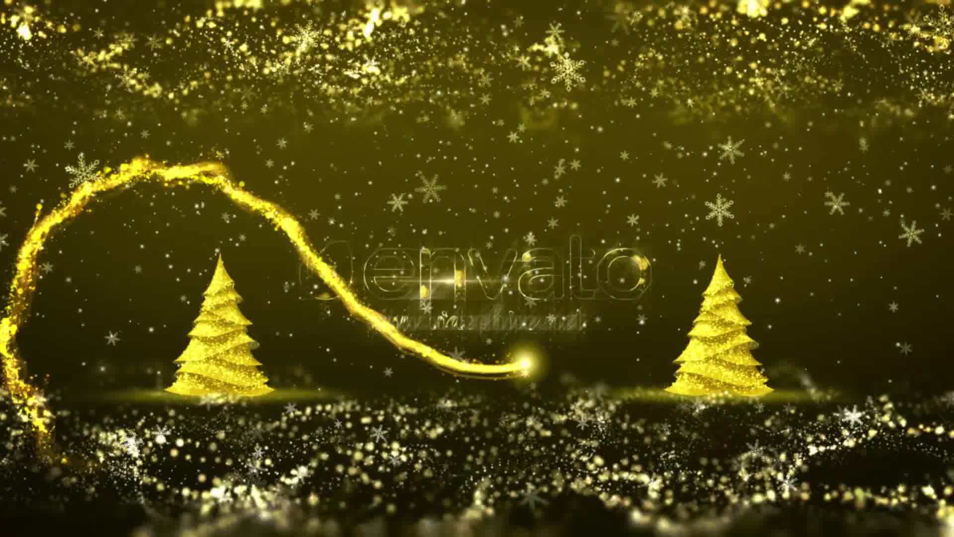 Golden Christmas Tree Wishes Videohive 35111606 After Effects Image 10