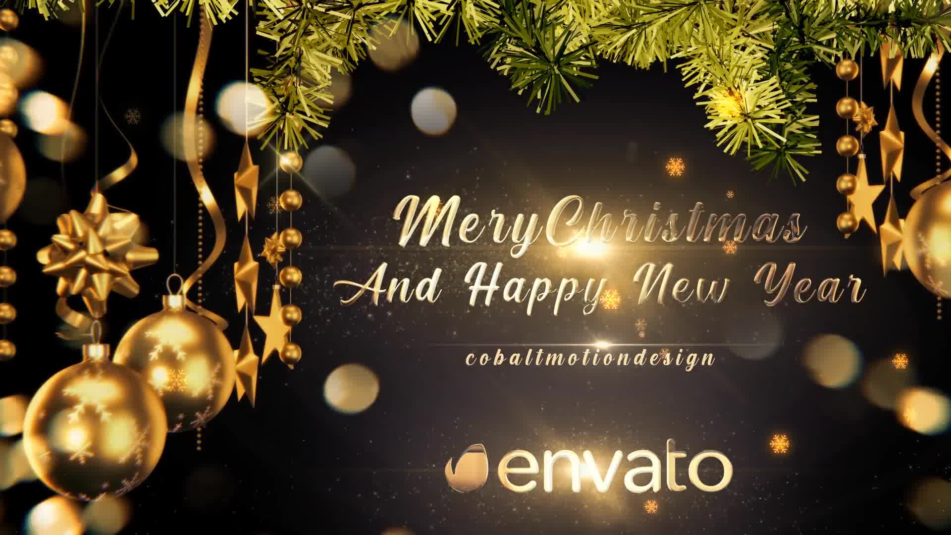 Golden Christmas Wishes 4K Videohive 29651275 After Effects Image 10