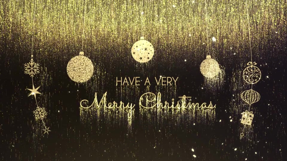 Golden Christmas Wishes - Download Videohive 21033444