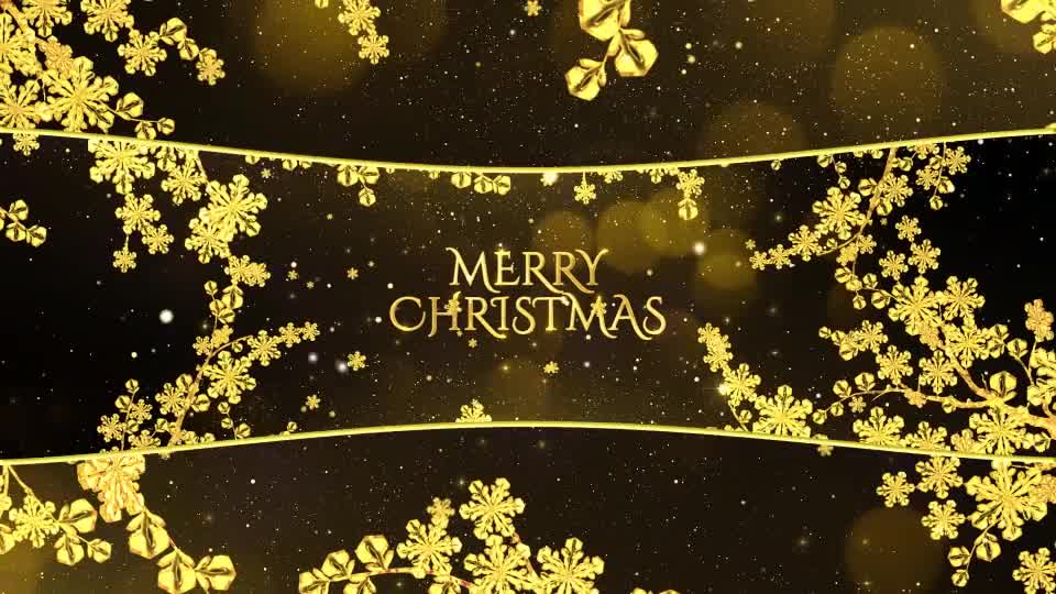 Golden Christmas Wishes - Download Videohive 22886197