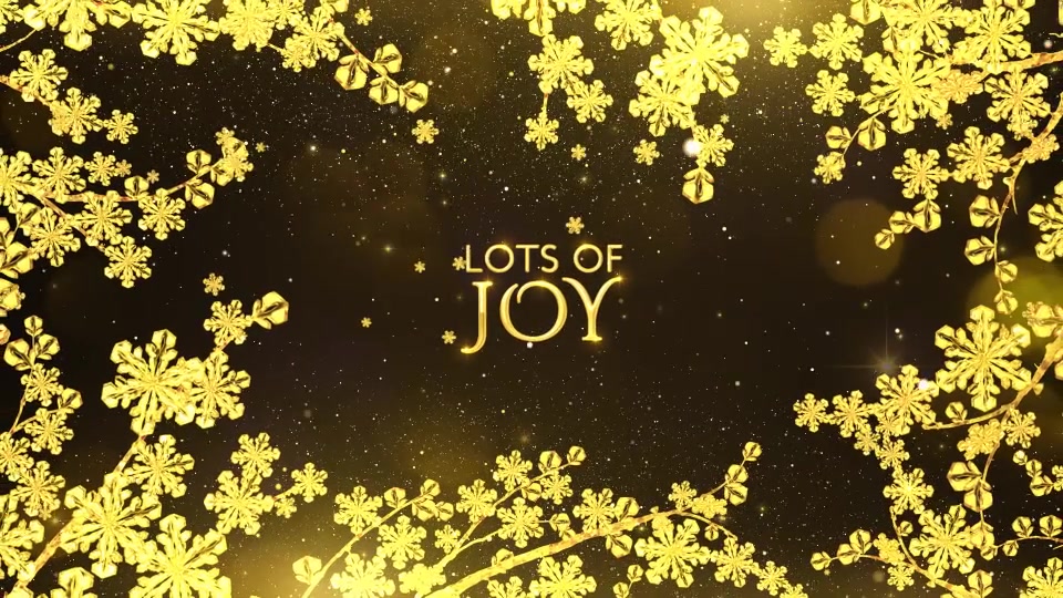 Golden Christmas Wishes - Download Videohive 22886197