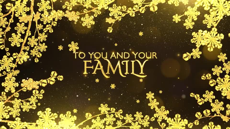 Golden Christmas Wishes - Download Videohive 22886197