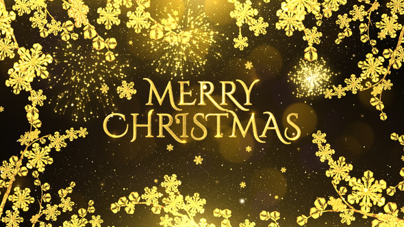 Golden Christmas Wishes - Download Videohive 22886197