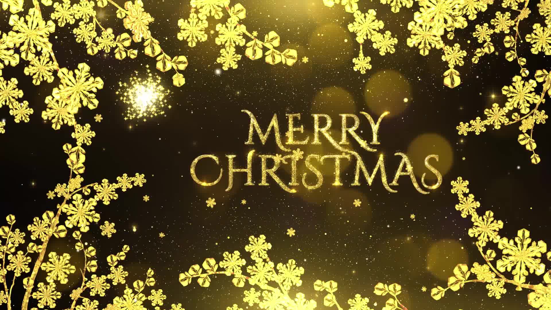 Golden Christmas Wishes Premiere Pro Videohive 24916192 Premiere Pro Image 9