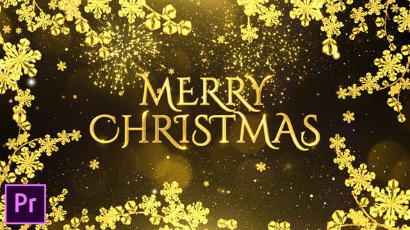 Golden Christmas Wishes Premiere Pro - Download 24916192 Videohive