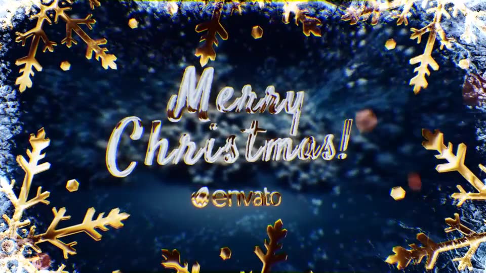 Golden Christmas Wishes with Magic Particles Videohive 25114567 After Effects Image 9