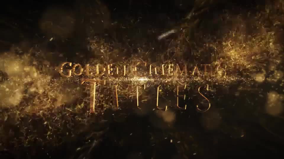 Golden Cinematic Titles Videohive 15801490 After Effects Image 1