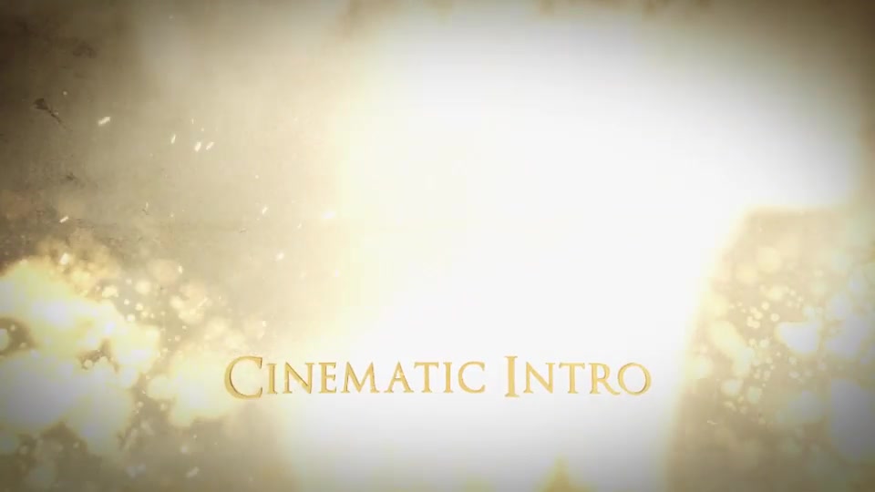Golden Cinematic Titles Videohive 15801490 After Effects Image 11