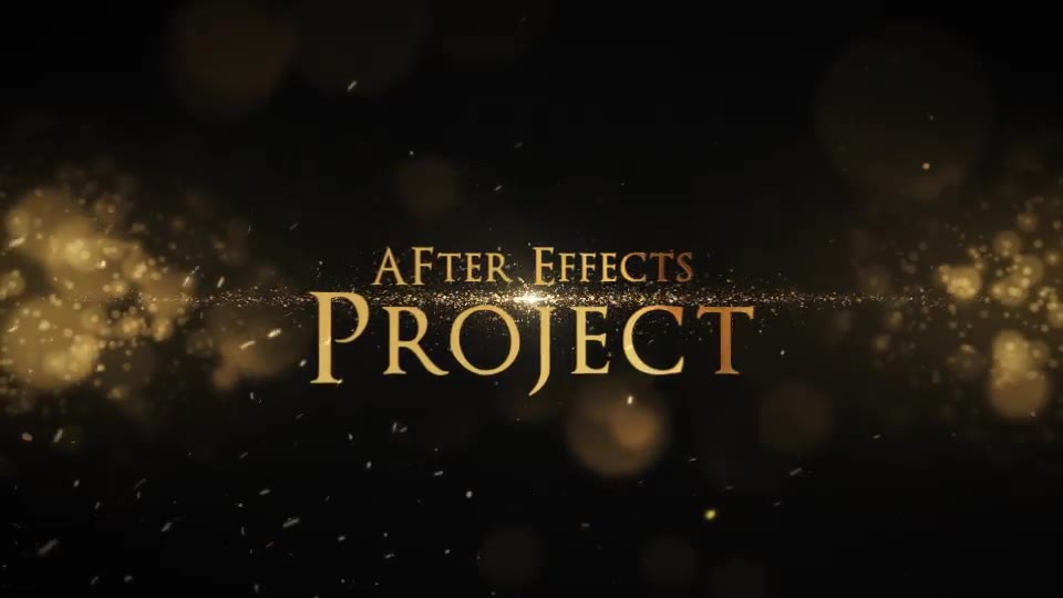 Golden Cinematic Titles Videohive 15801490 After Effects Image 2