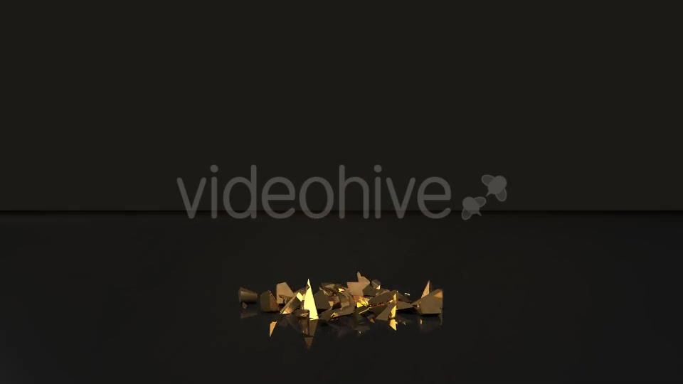 Golden Dollar Sign Breaking - Download Videohive 19865675