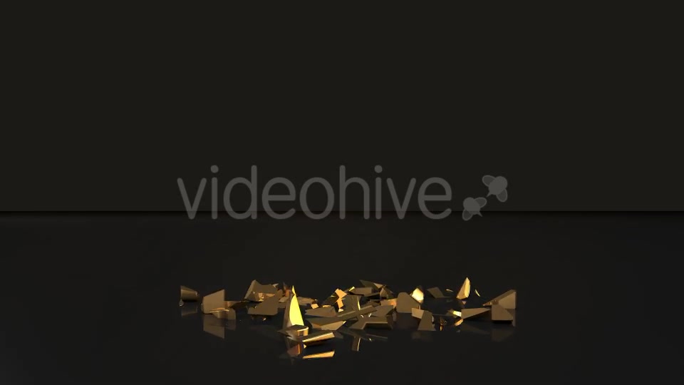 Golden Dollar Sign Breaking - Download Videohive 19865675