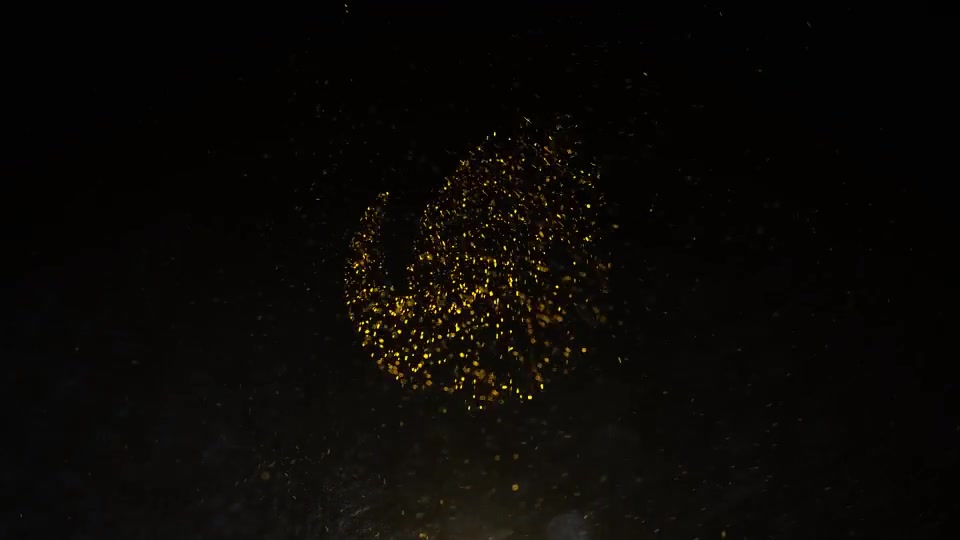 Golden Dust Logo Reveal Videohive 21092522 After Effects Image 2