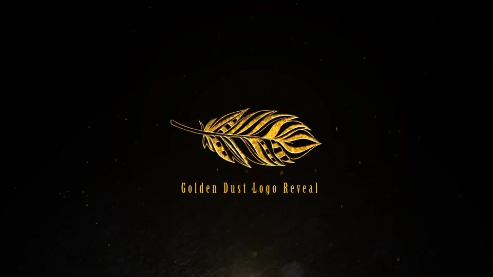 Golden Dust Logo Reveal Videohive 21092522 After Effects Image 8
