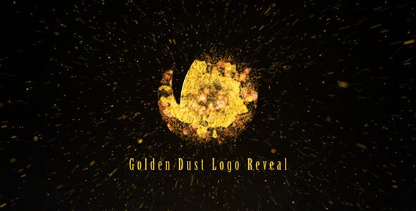 Golden Dust Logo Reveal - Download Videohive 21092522