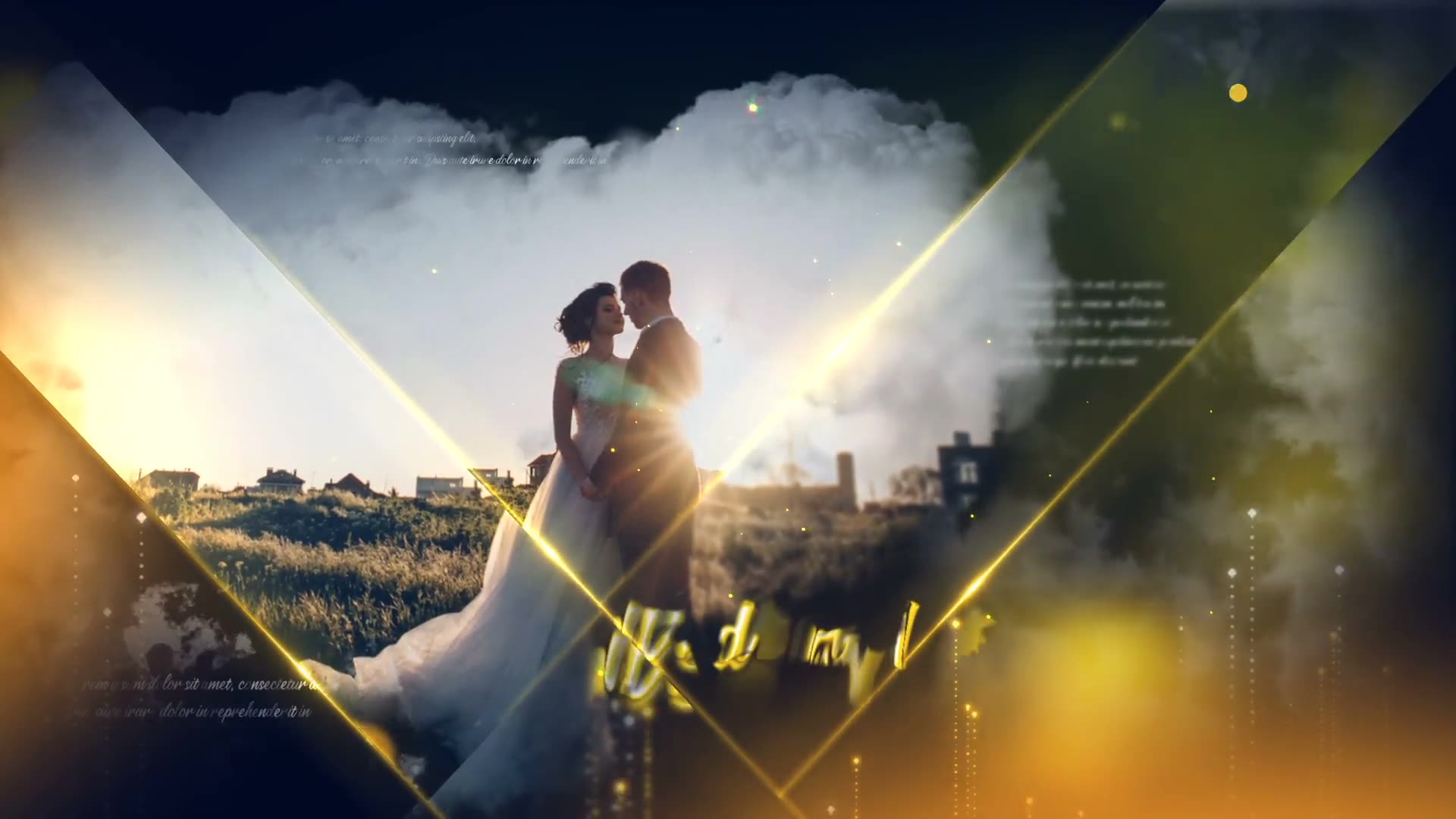 Golden Elegant Wedding Slide Videohive 28417557 After Effects Image 2