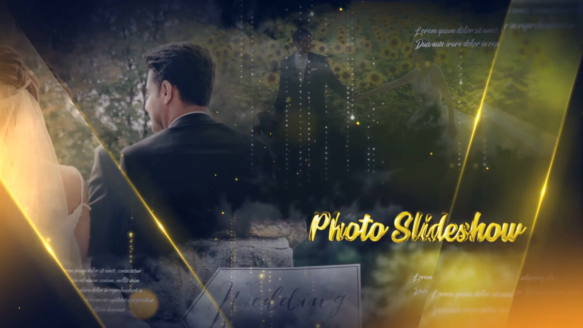 Golden Elegant Wedding Slide Videohive 28417557 After Effects Image 6