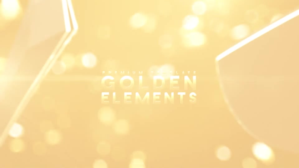 Golden Elements Videohive 23265907 After Effects Image 12