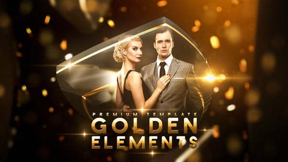 Golden Elements - Download 23265907 Videohive