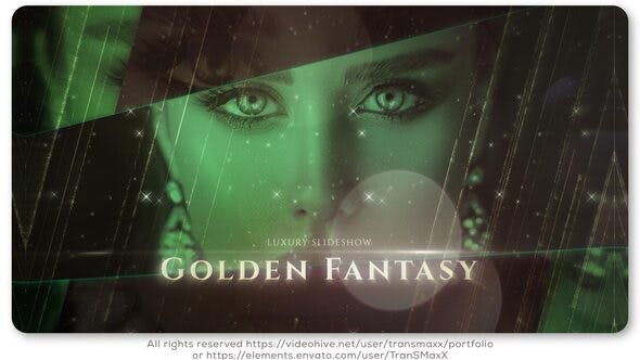 Golden Fantasy Luxury Slideshow - Download 25543195 Videohive