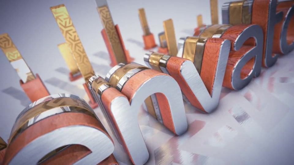 Golden Glass Intro Videohive 21916054 After Effects Image 11