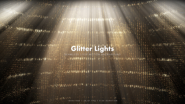 Golden Glitter Lights 2 - Download Videohive 10522469