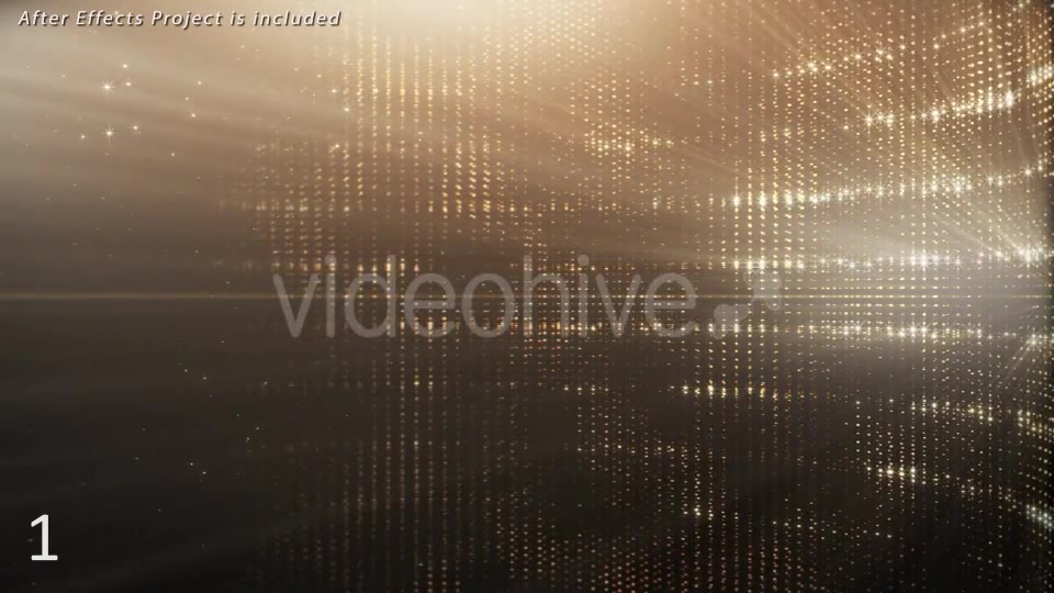 Golden Glitter Lights 3 - Download Videohive 10722097