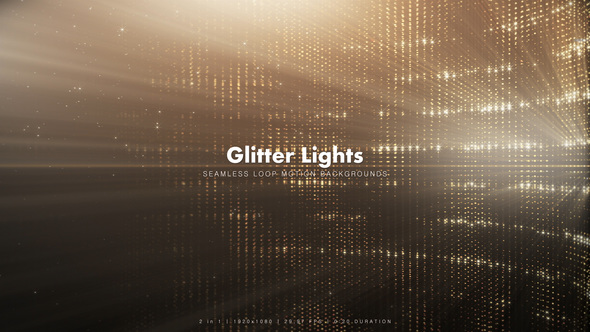 Golden Glitter Lights 3 - Download Videohive 10722097