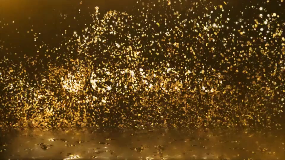 Golden Glitter Particles Logo Reveal Videohive 34333980 After Effects Image 3