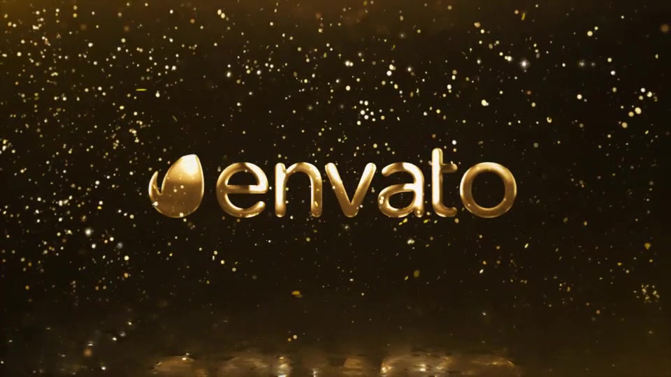 Golden Glitter Particles Logo Reveal Videohive 34333980 After Effects Image 4